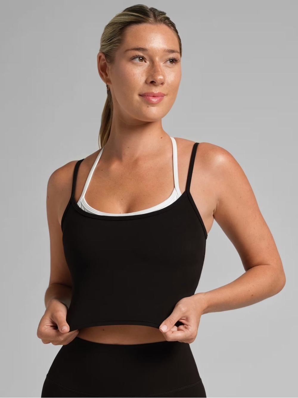 ComfrtCore™ Double Layer Crop Tank